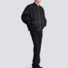 Bedruckte Nylon-Bomberjacke Bedruckte Nylon-Bomberjacke