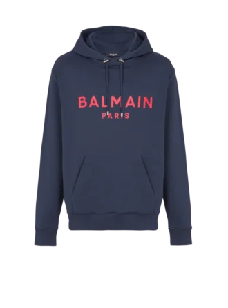 Bedruckter Balmain Paris Hoodie
