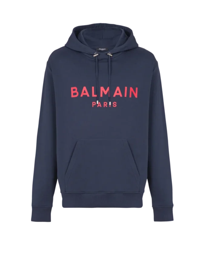 Bedruckter Balmain Paris Hoodie Bedruckter Balmain Paris Hoodie
