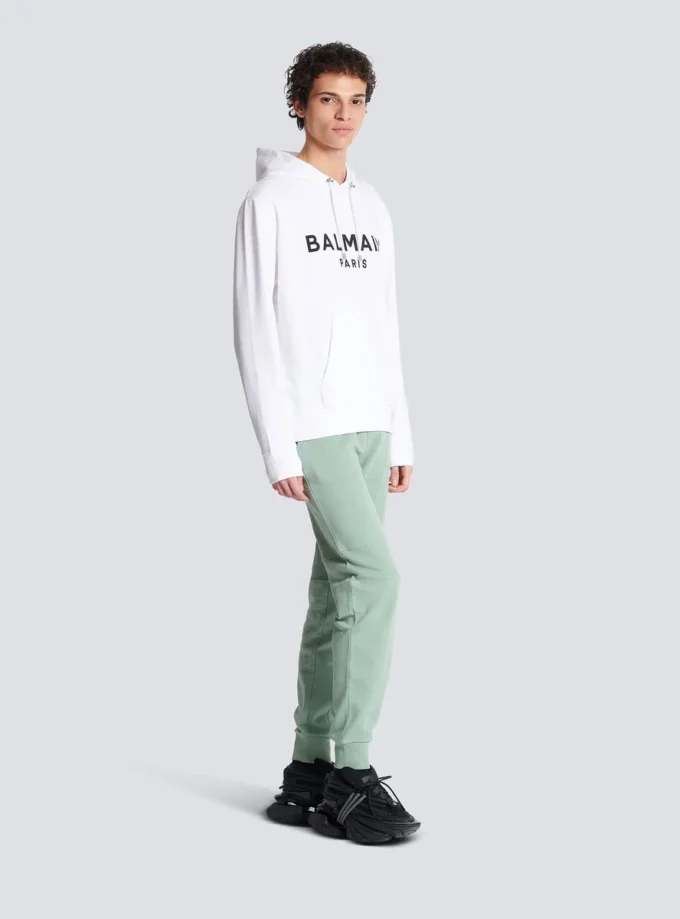 Bedruckter Balmain Paris Hoodie Bedruckter Balmain Paris Hoodie