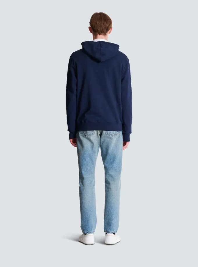 Bedruckter Balmain Paris Hoodie Bedruckter Balmain Paris Hoodie