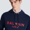 Bedruckter Balmain Paris Hoodie Bedruckter Balmain Paris Hoodie