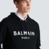Bedruckter Baumwoll-Hoodie Bedruckter Baumwoll-Hoodie