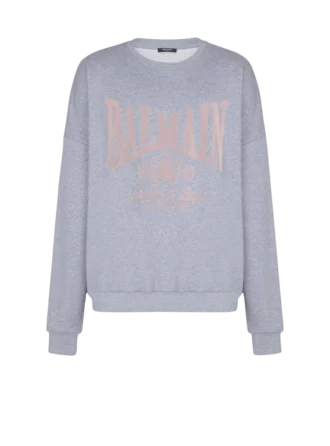 Bedrucktes Baumwoll-Sweatshirt