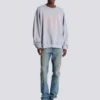 Bedrucktes Baumwoll-Sweatshirt Bedrucktes Baumwoll-Sweatshirt