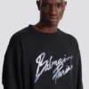 Bedrucktes Baumwoll-Sweatshirt Bedrucktes Baumwoll-Sweatshirt