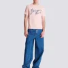 Bedrucktes Baumwoll-T-Shirt Bedrucktes Baumwoll-T-Shirt