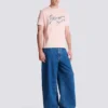 Bedrucktes Baumwoll-T-Shirt Bedrucktes Baumwoll-T-Shirt