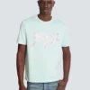 Bedrucktes Baumwoll-T-Shirt Bedrucktes Baumwoll-T-Shirt