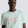 Bedrucktes Baumwoll-T-Shirt Bedrucktes Baumwoll-T-Shirt