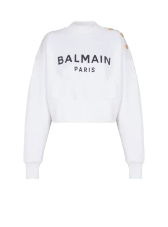 Bedrucktes Sweatshirt von Balmain Paris