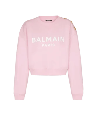 Bedrucktes Sweatshirt von Balmain Paris