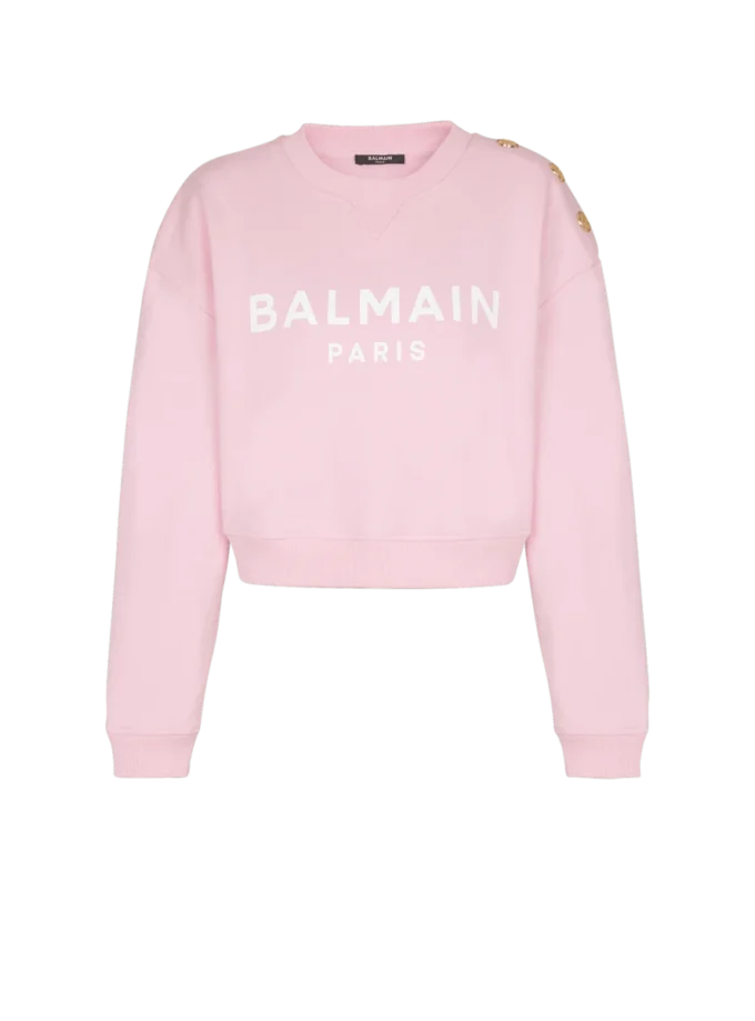 Bedrucktes Sweatshirt von Balmain Paris Bedrucktes Sweatshirt von Balmain Paris