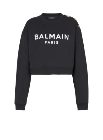 Bedrucktes Sweatshirt von Balmain Paris