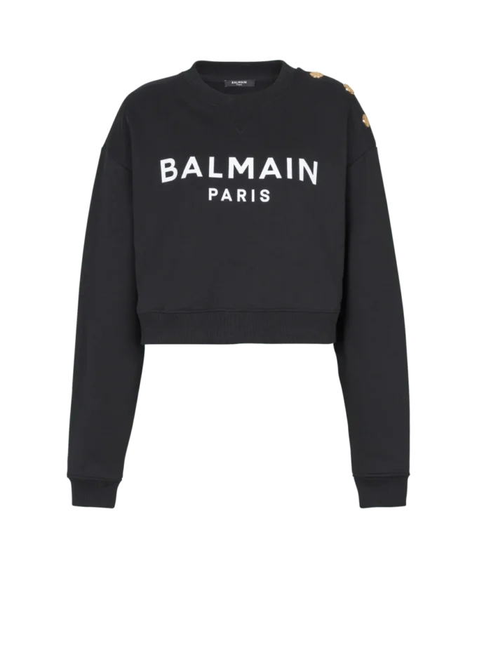 Bedrucktes Sweatshirt von Balmain Paris Bedrucktes Sweatshirt von Balmain Paris