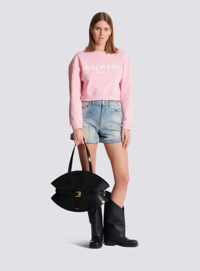 Bedrucktes Sweatshirt von Balmain Paris Bedrucktes Sweatshirt von Balmain Paris