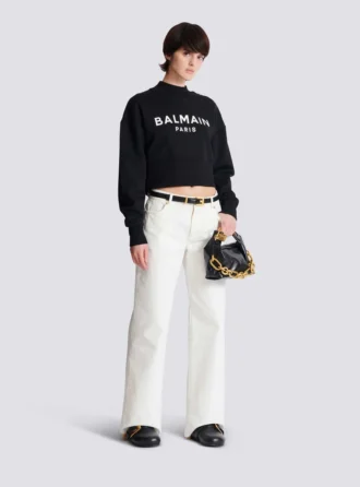 Bedrucktes Sweatshirt von Balmain Paris