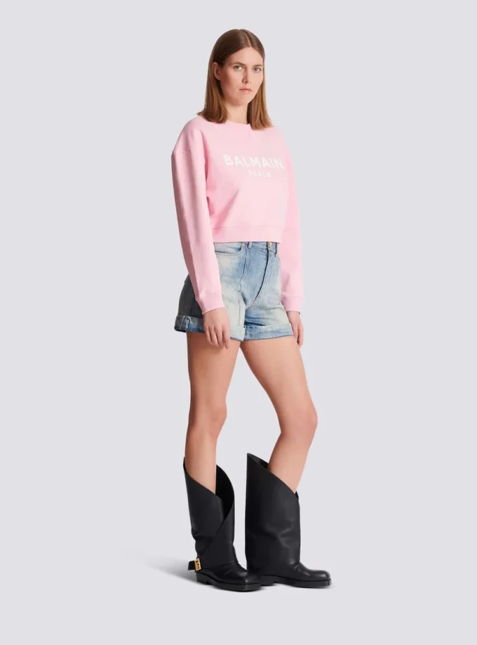 Bedrucktes Sweatshirt von Balmain Paris Bedrucktes Sweatshirt von Balmain Paris