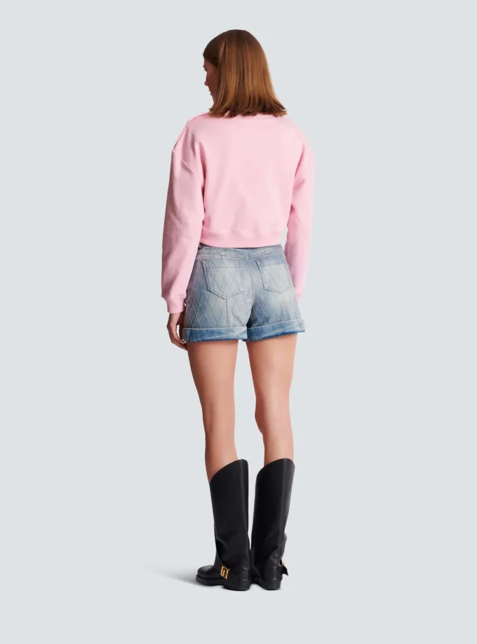 Bedrucktes Sweatshirt von Balmain Paris Bedrucktes Sweatshirt von Balmain Paris