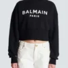 Bedrucktes Sweatshirt von Balmain Paris Bedrucktes Sweatshirt von Balmain Paris