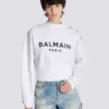 Bedrucktes Sweatshirt von Balmain Paris Bedrucktes Sweatshirt von Balmain Paris