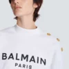 Bedrucktes Sweatshirt von Balmain Paris Bedrucktes Sweatshirt von Balmain Paris