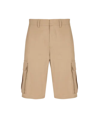 Bermudashorts aus Baumwoll-Canvas