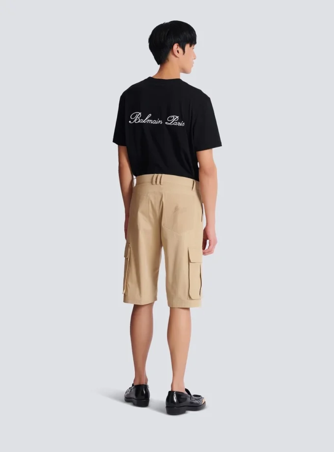 Bermudashorts aus Baumwoll-Canvas Bermudashorts aus Baumwoll-Canvas