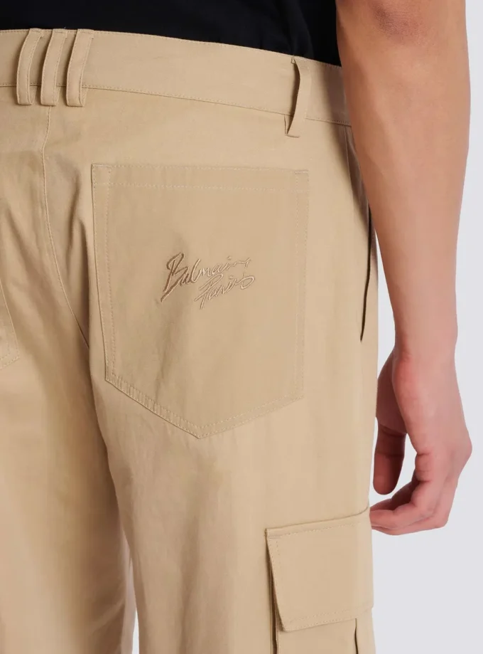 Bermudashorts aus Baumwoll-Canvas Bermudashorts aus Baumwoll-Canvas