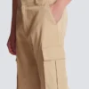 Bermudashorts aus Baumwoll-Canvas Bermudashorts aus Baumwoll-Canvas