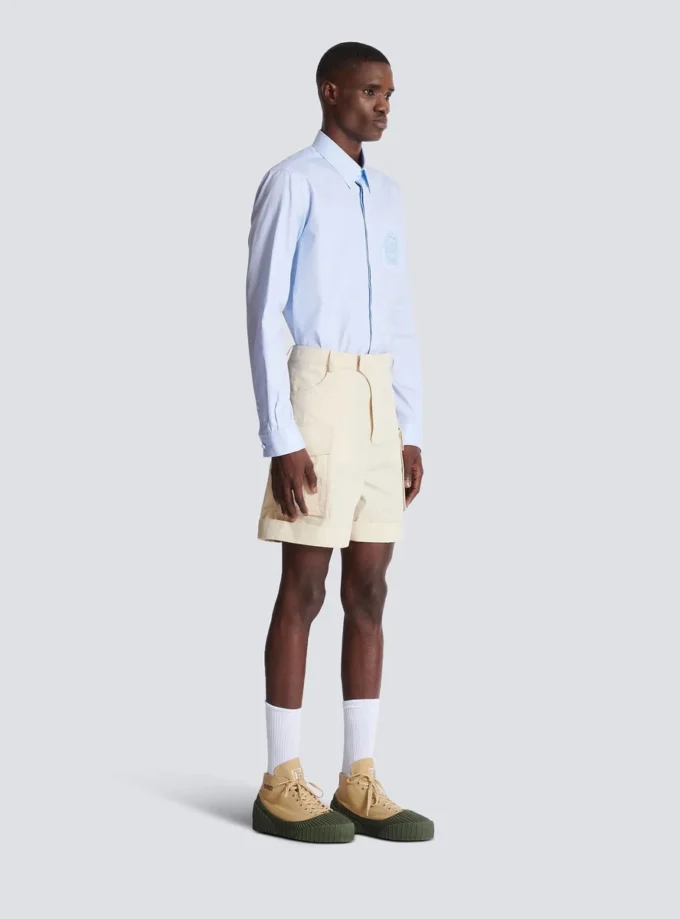Bermudashorts aus Baumwoll-Twill Bermudashorts aus Baumwoll-Twill