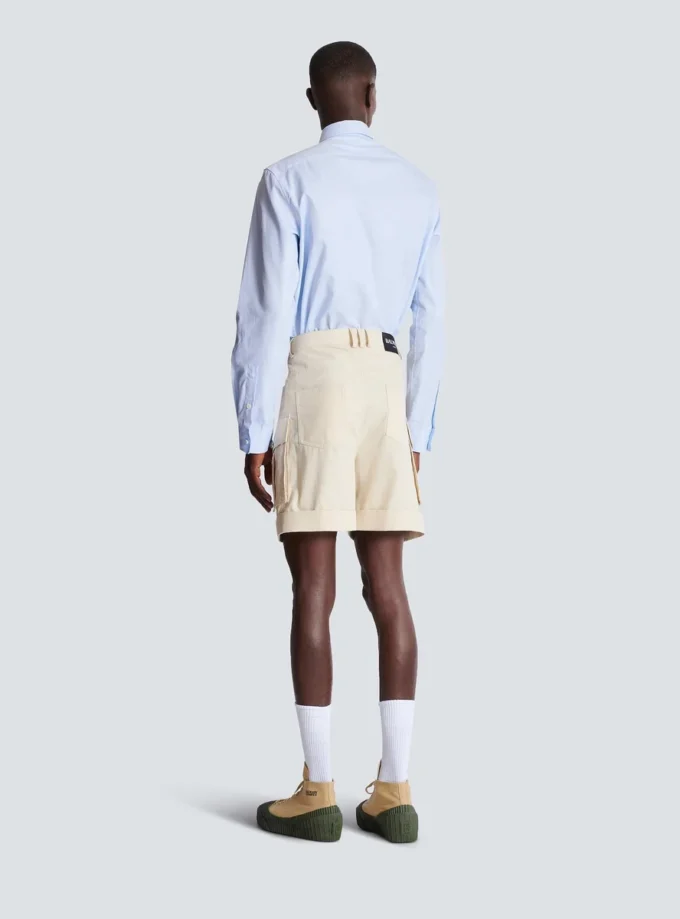 Bermudashorts aus Baumwoll-Twill Bermudashorts aus Baumwoll-Twill