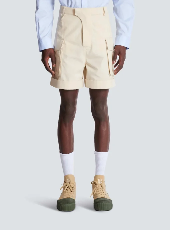 Bermudashorts aus Baumwoll-Twill Bermudashorts aus Baumwoll-Twill