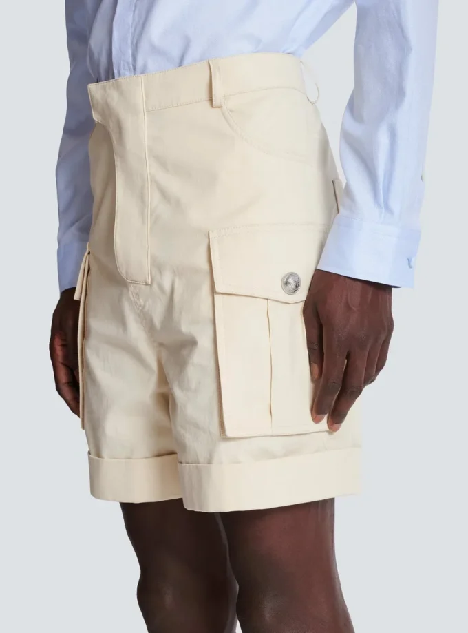 Bermudashorts aus Baumwoll-Twill Bermudashorts aus Baumwoll-Twill