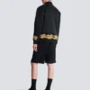Bestickte Bomberjacke aus Cupro Bestickte Bomberjacke aus Cupro