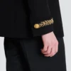 Bestickte Crêpe-Jacke Bestickte Crêpe-Jacke