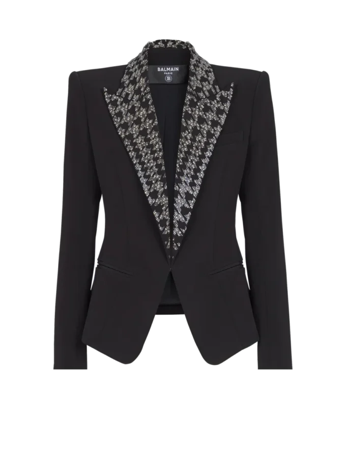 Bestickte Jacke mit 6 Knöpfen Bestickte Jacke mit 6 Knöpfen