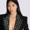 Bestickte Jacke mit 6 Knöpfen Bestickte Jacke mit 6 Knöpfen