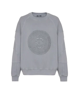 Besticktes Balmain Médaille Sweatshirt