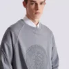 Besticktes Balmain Médaille Sweatshirt Besticktes Balmain Médaille Sweatshirt