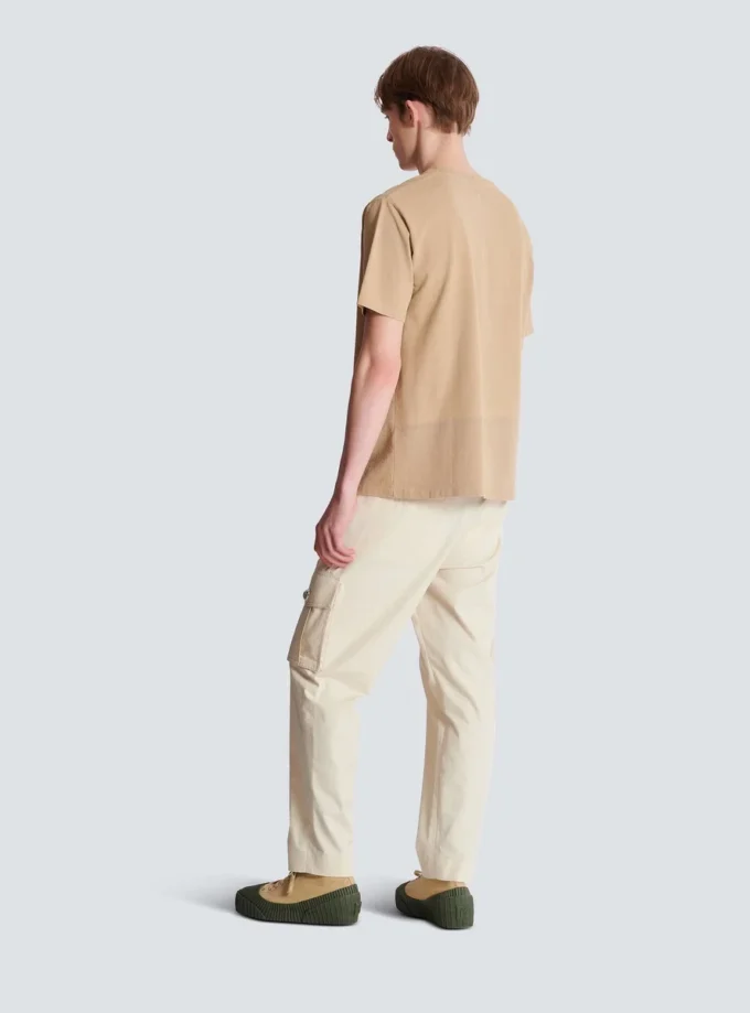 Besticktes Balmain Médaille T-Shirt Besticktes Balmain Médaille T-Shirt
