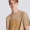Besticktes Balmain Médaille T-Shirt Besticktes Balmain Médaille T-Shirt