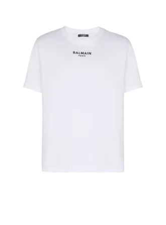 Besticktes Balmain Paris T-Shirt