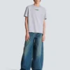 Besticktes Balmain Paris T-Shirt