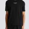 Besticktes Balmain Paris T-Shirt Besticktes Balmain Paris T-Shirt