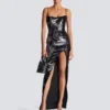 Besticktes Maxikleid Besticktes Maxikleid
