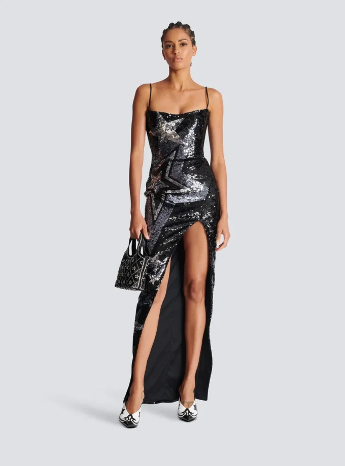 Besticktes Maxikleid Besticktes Maxikleid