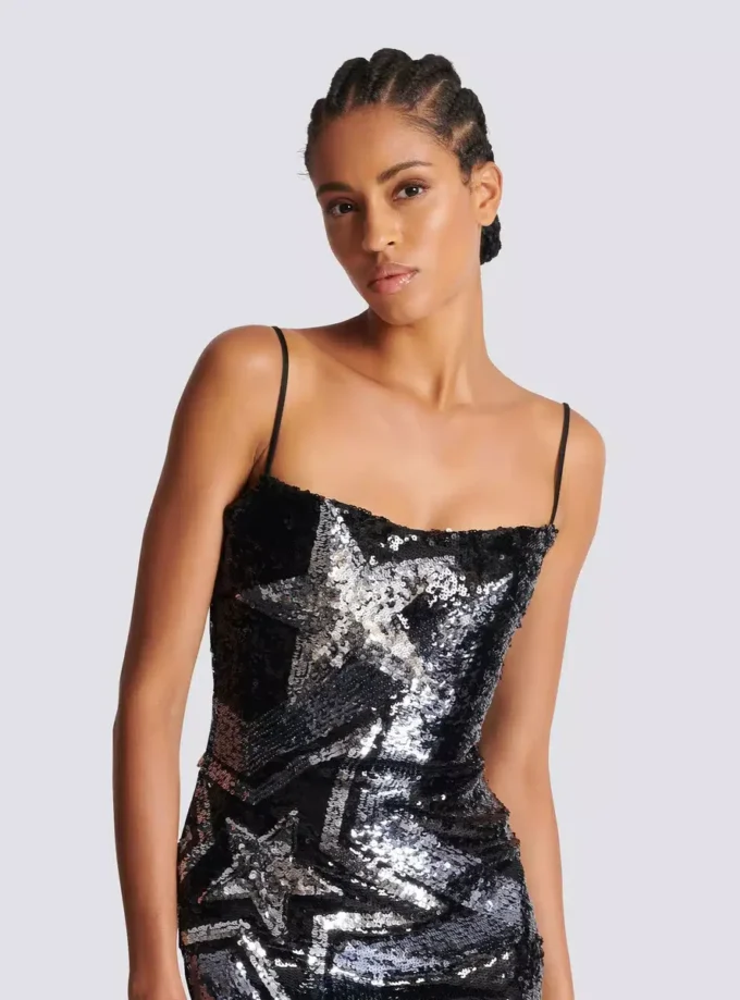 Besticktes Maxikleid Besticktes Maxikleid