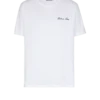 Besticktes T-Shirt mit Balmain-Signatur Besticktes T-Shirt mit Balmain-Signatur