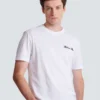 Besticktes T-Shirt mit Balmain-Signatur Besticktes T-Shirt mit Balmain-Signatur